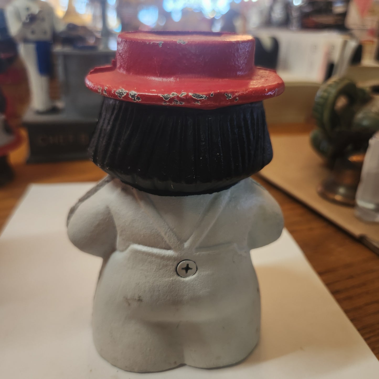 Cast Iron Americana Farmer Bank