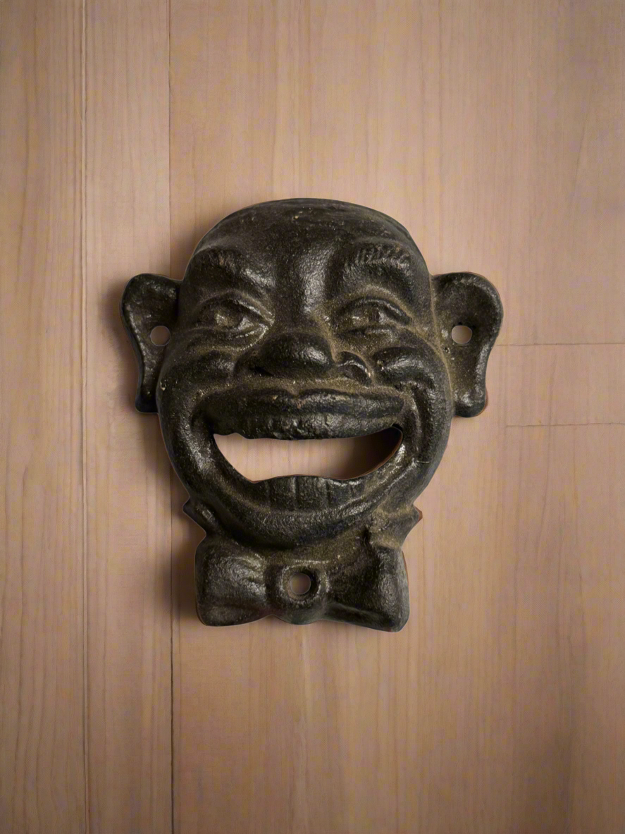 Bottle Opener - Cast Iron Americana Smiling Man