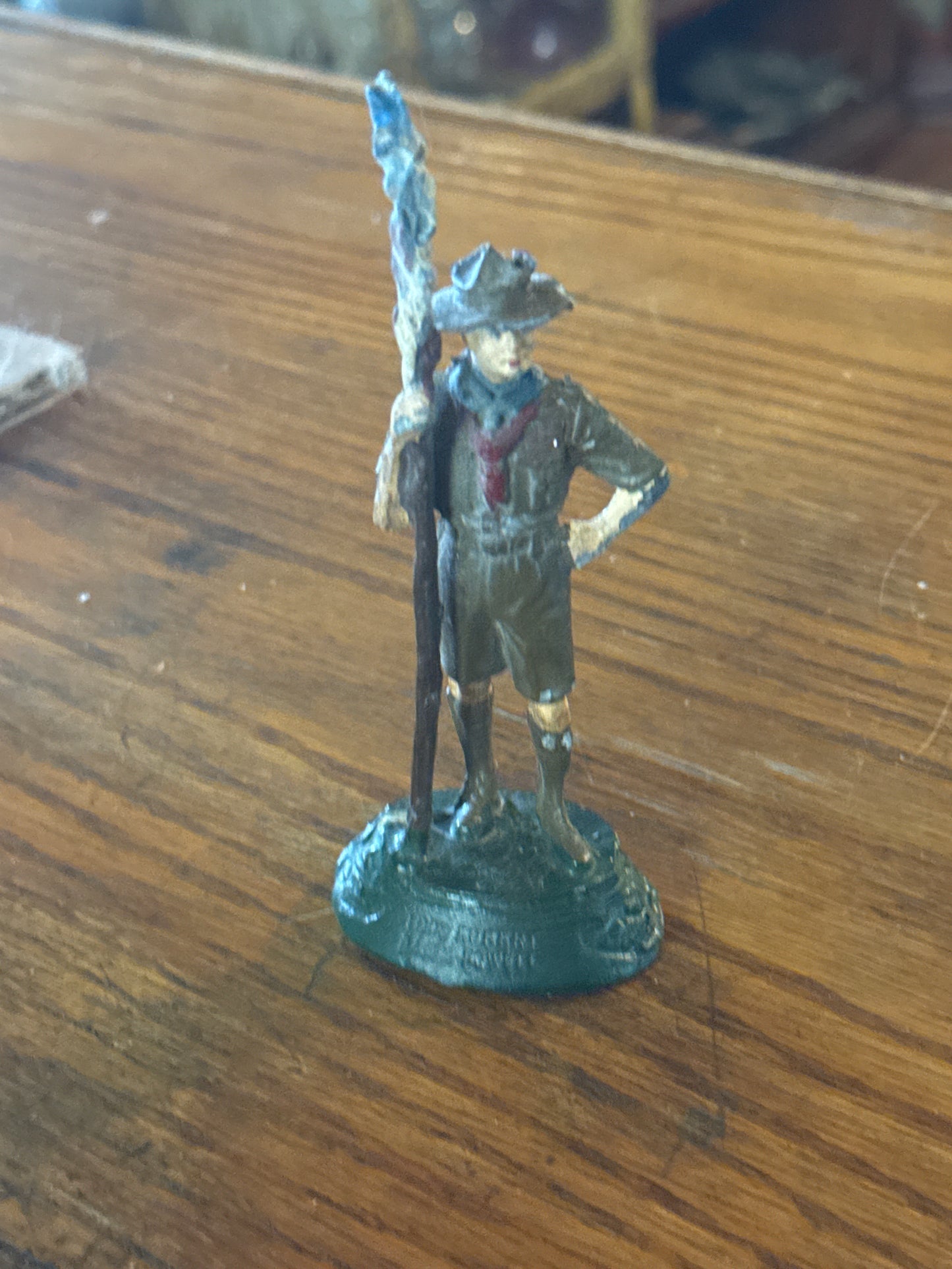 Solid Lead Lord Robert Baden-Powell Boyscout Statue