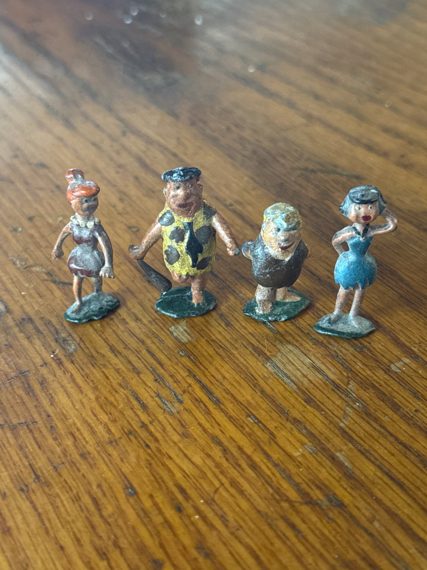 Solid Lead Flintstone Statue