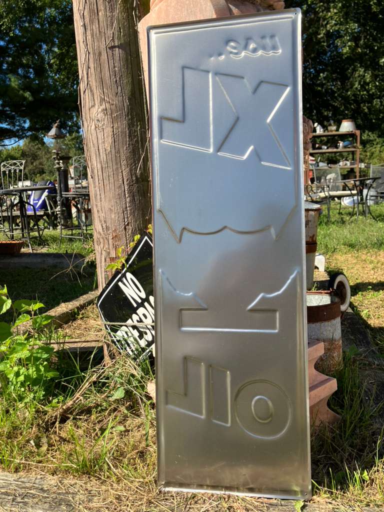 Vintage Style Inter-State XL Motor Oil Metal Sign