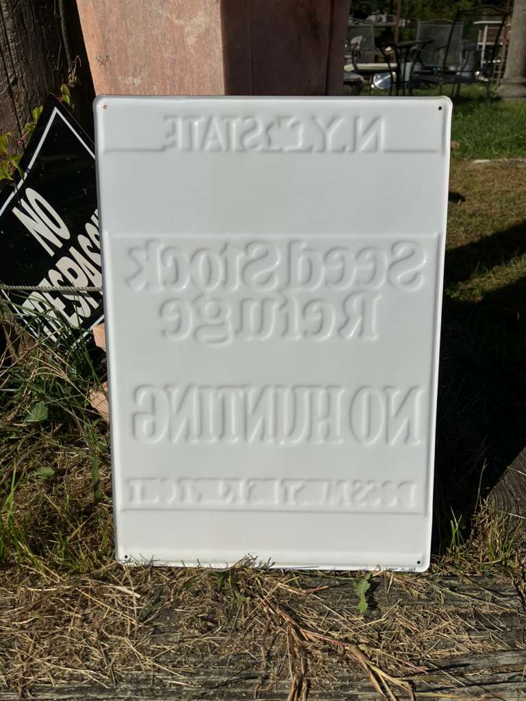 Vintage Style N.Y. State Cooperative Game Management Area Metal Sign