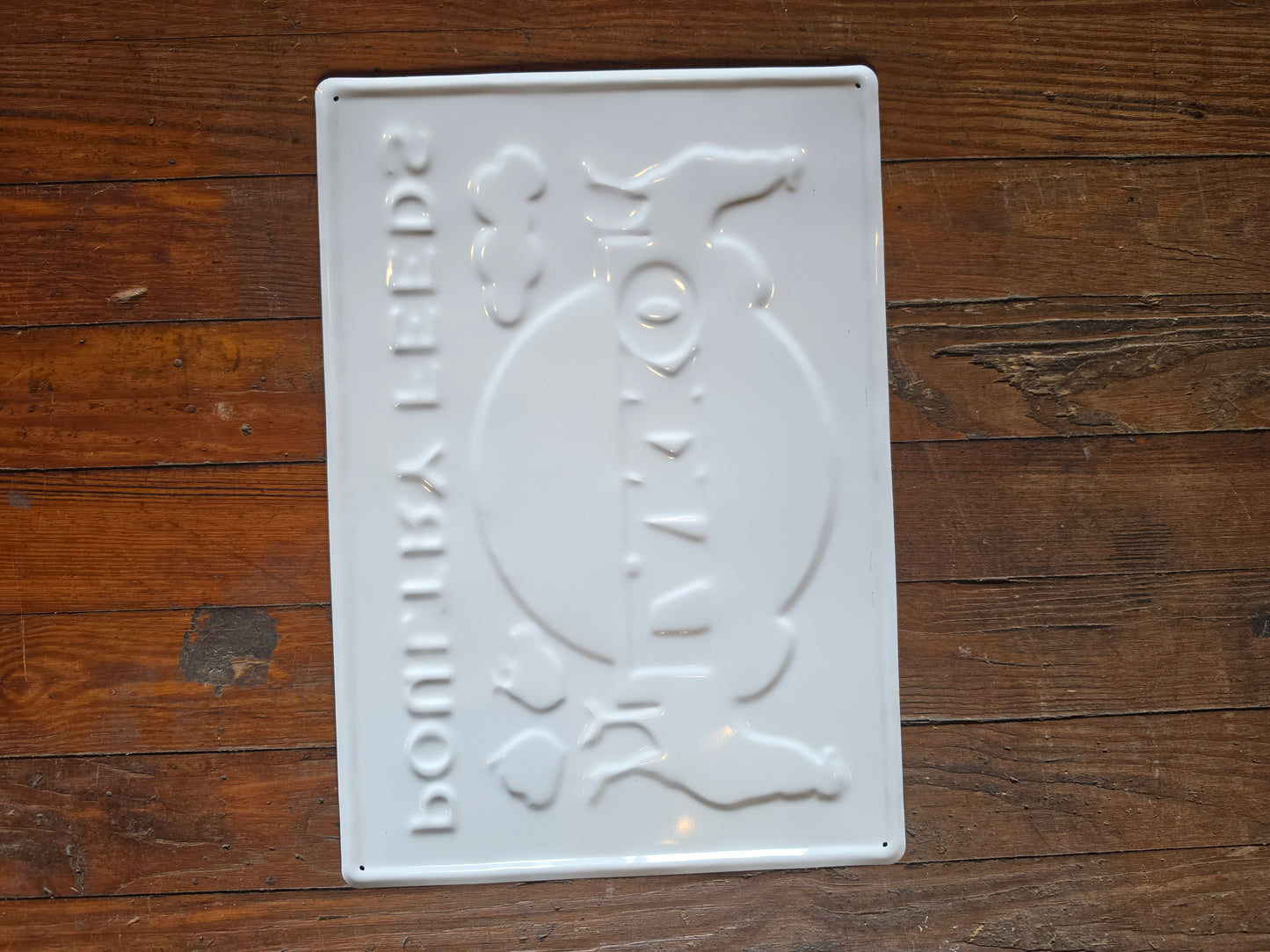 Lakko Poultry Feeds metal sign