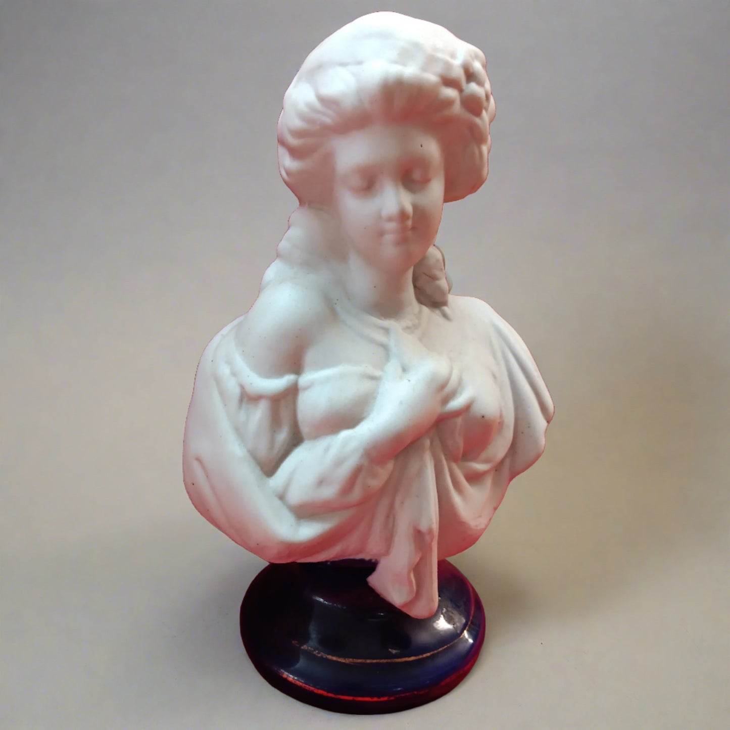 19 Century Styled Woman Bust Statue-Jantiques LLC.