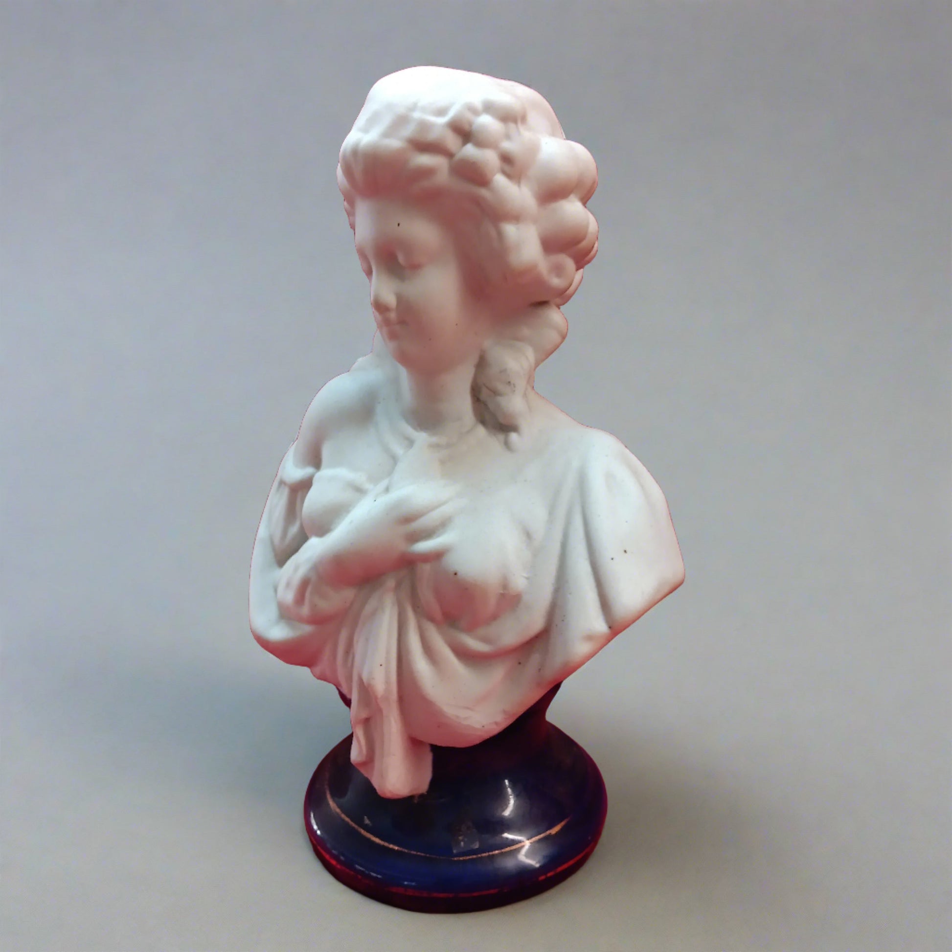 19 Century Styled Woman Bust Statue-Jantiques LLC.