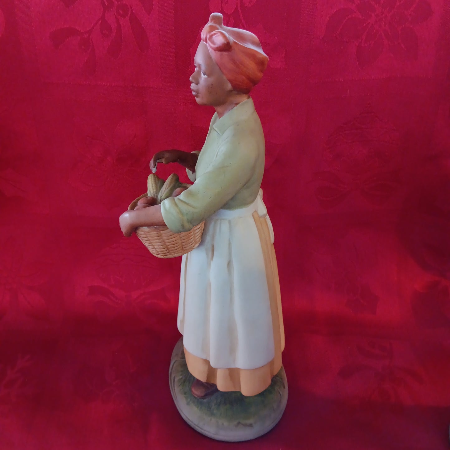 Homco Home Porcelain Figurines African American Farmers-Jantiques LLC.