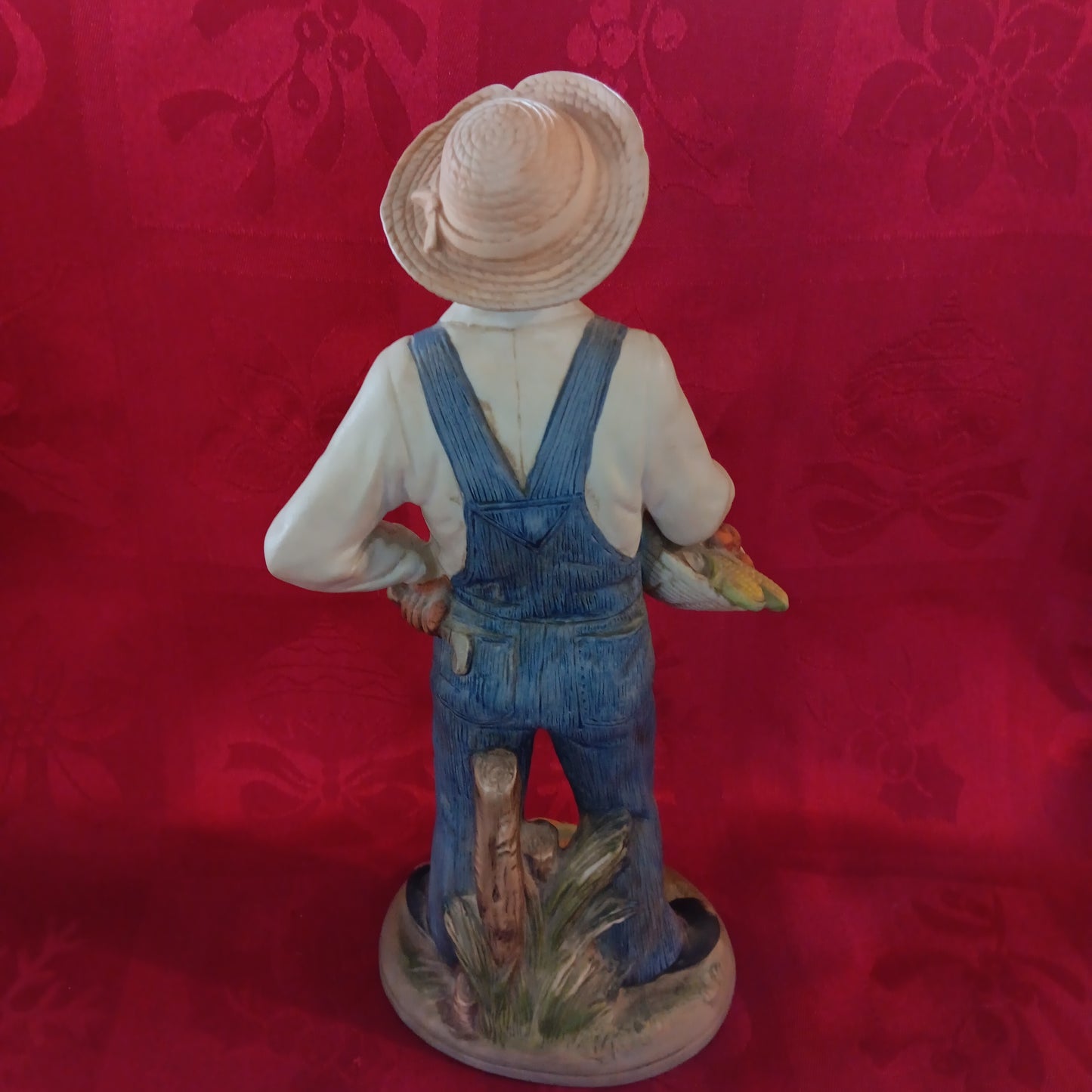 Homco Home Porcelain Figurines African American Farmers-Jantiques LLC.