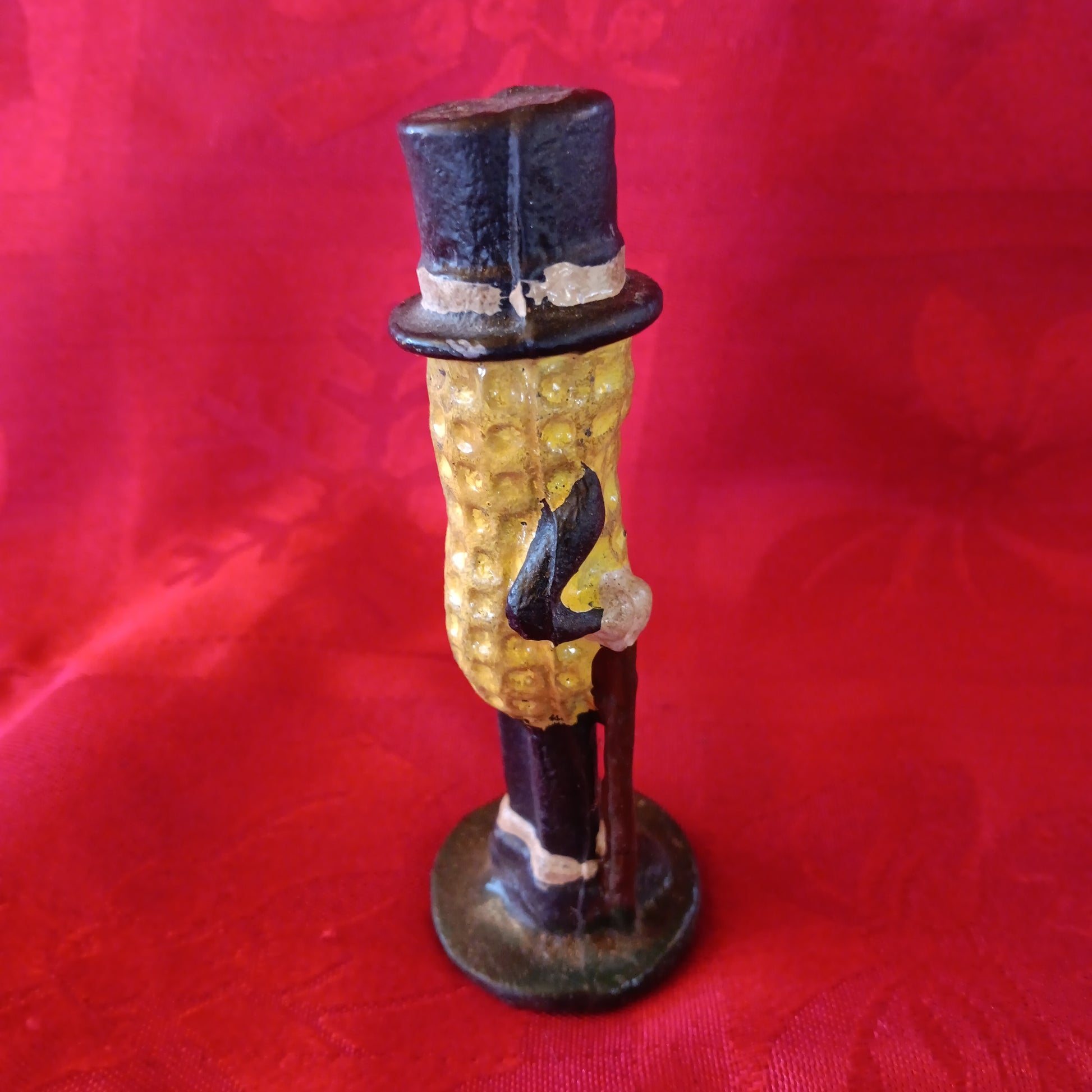 Lead Planter's Mr.Peanut Figure-Jantiques LLC.