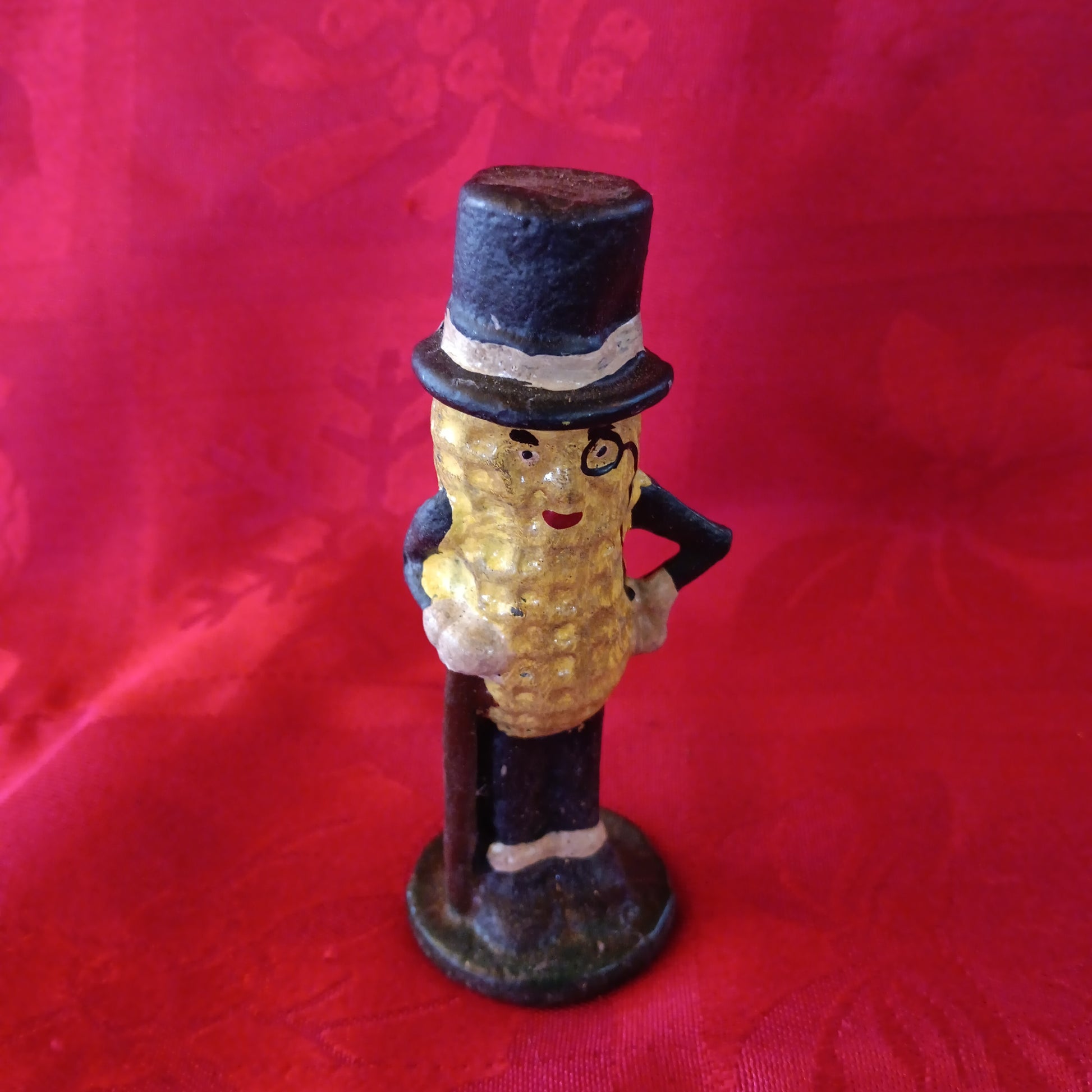 Lead Planter's Mr.Peanut Figure-Jantiques LLC.