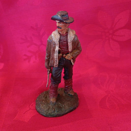 Lead Cowboy with Knife-Jantiques LLC.