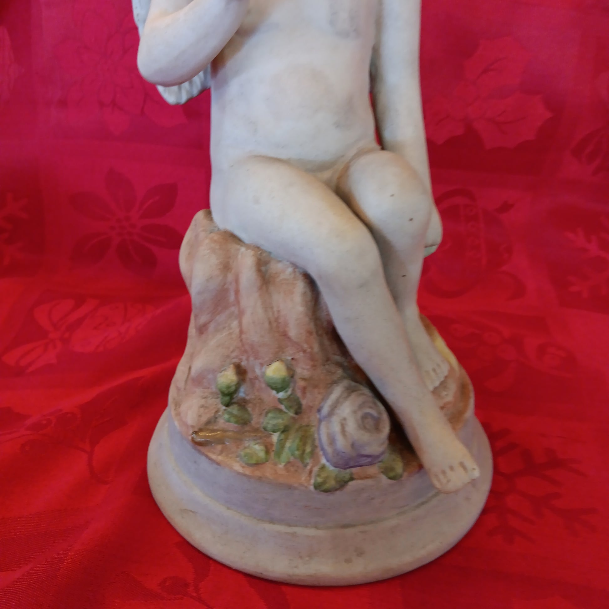 Ceramic - Winged Cherub-Jantiques LLC.