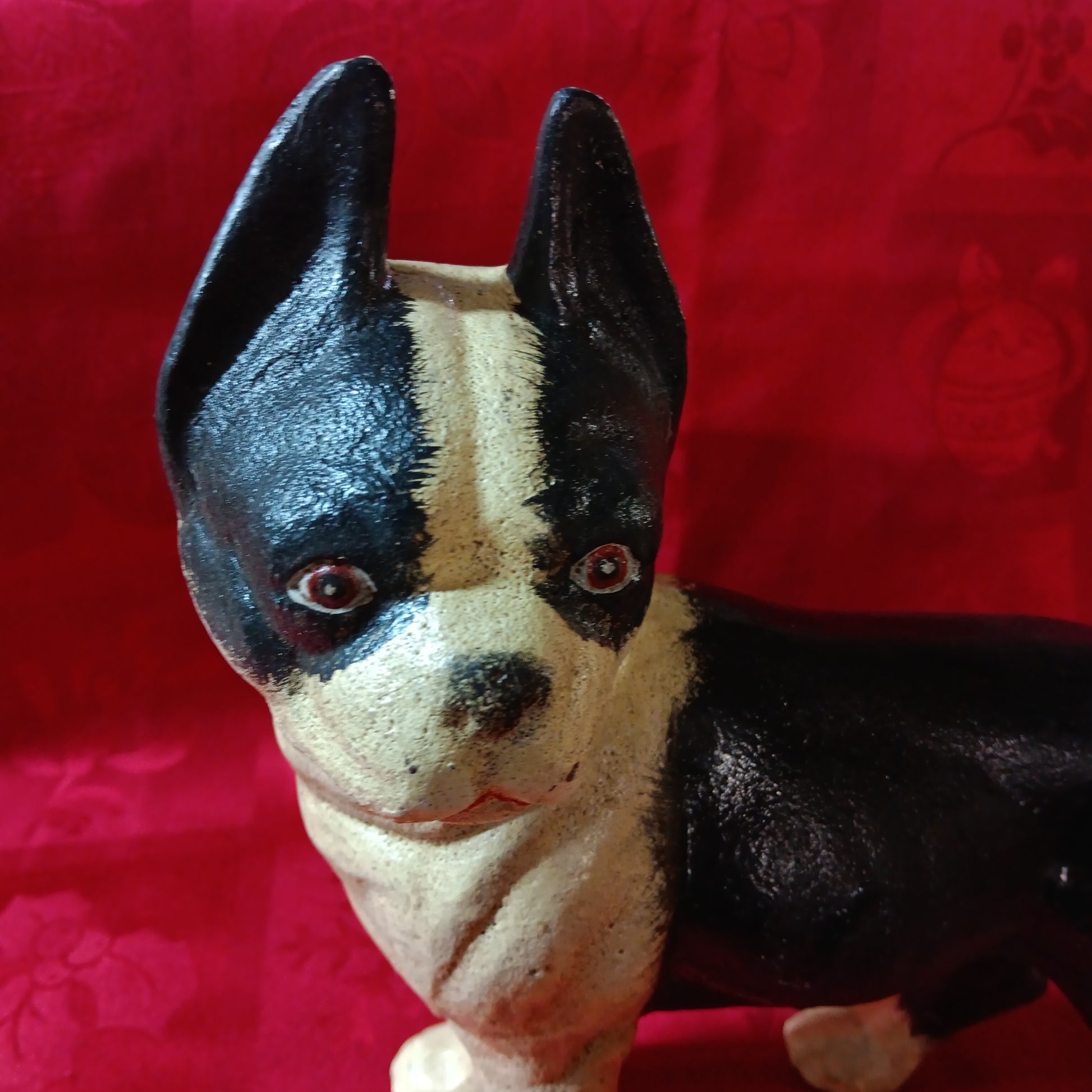 Cast Iron door stop - Boston Terrier-Jantiques LLC.