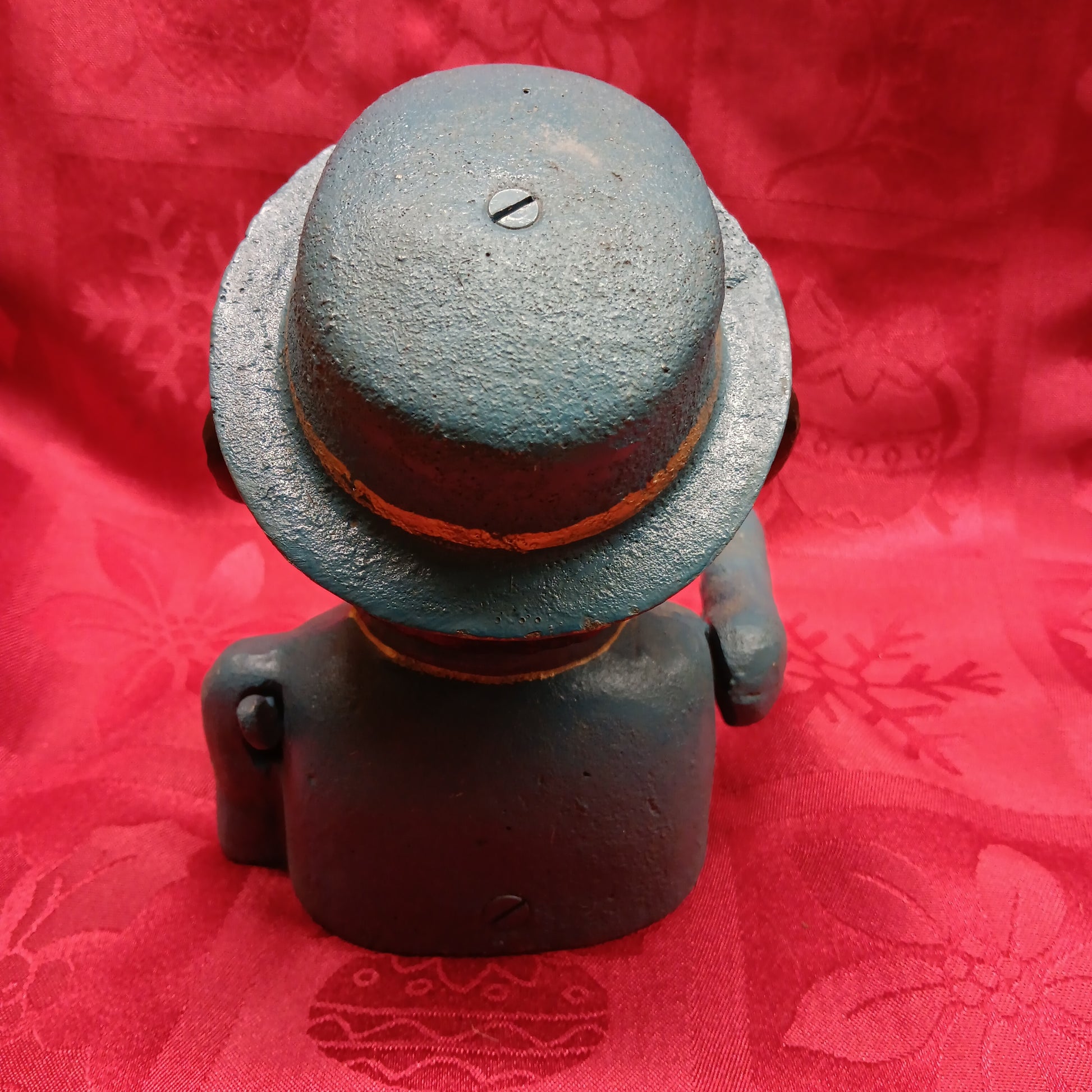 Cast Iron Mechanical Bank - Monkey Business-Jantiques LLC.