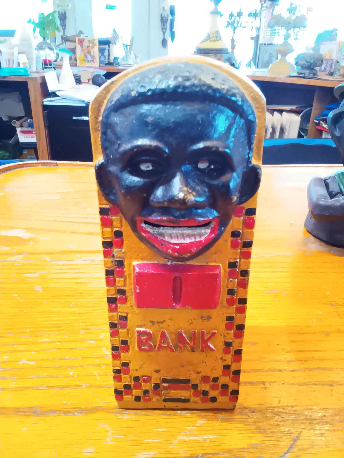 Cast Iron Bank Americana