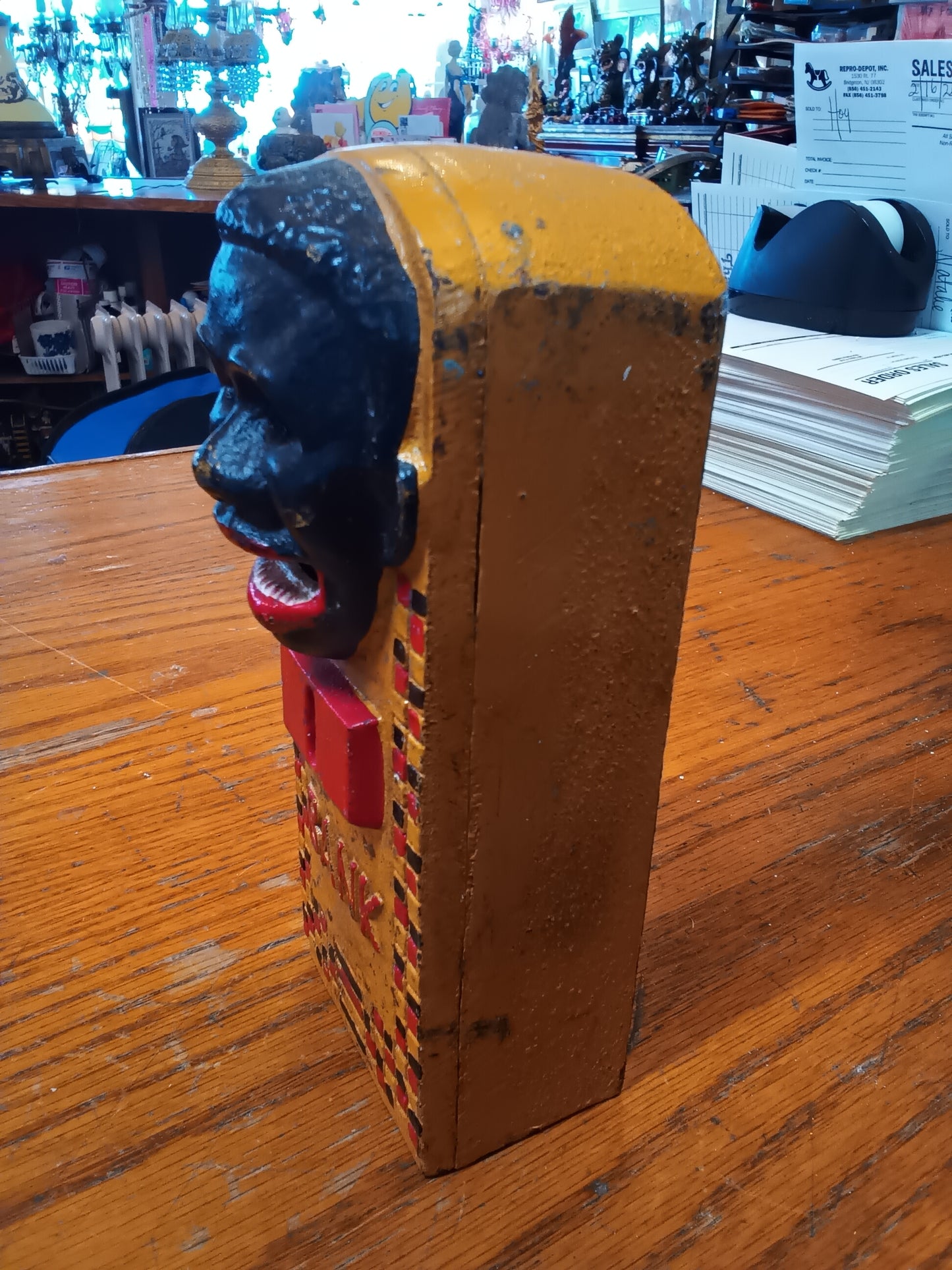 Cast Iron Bank Americana