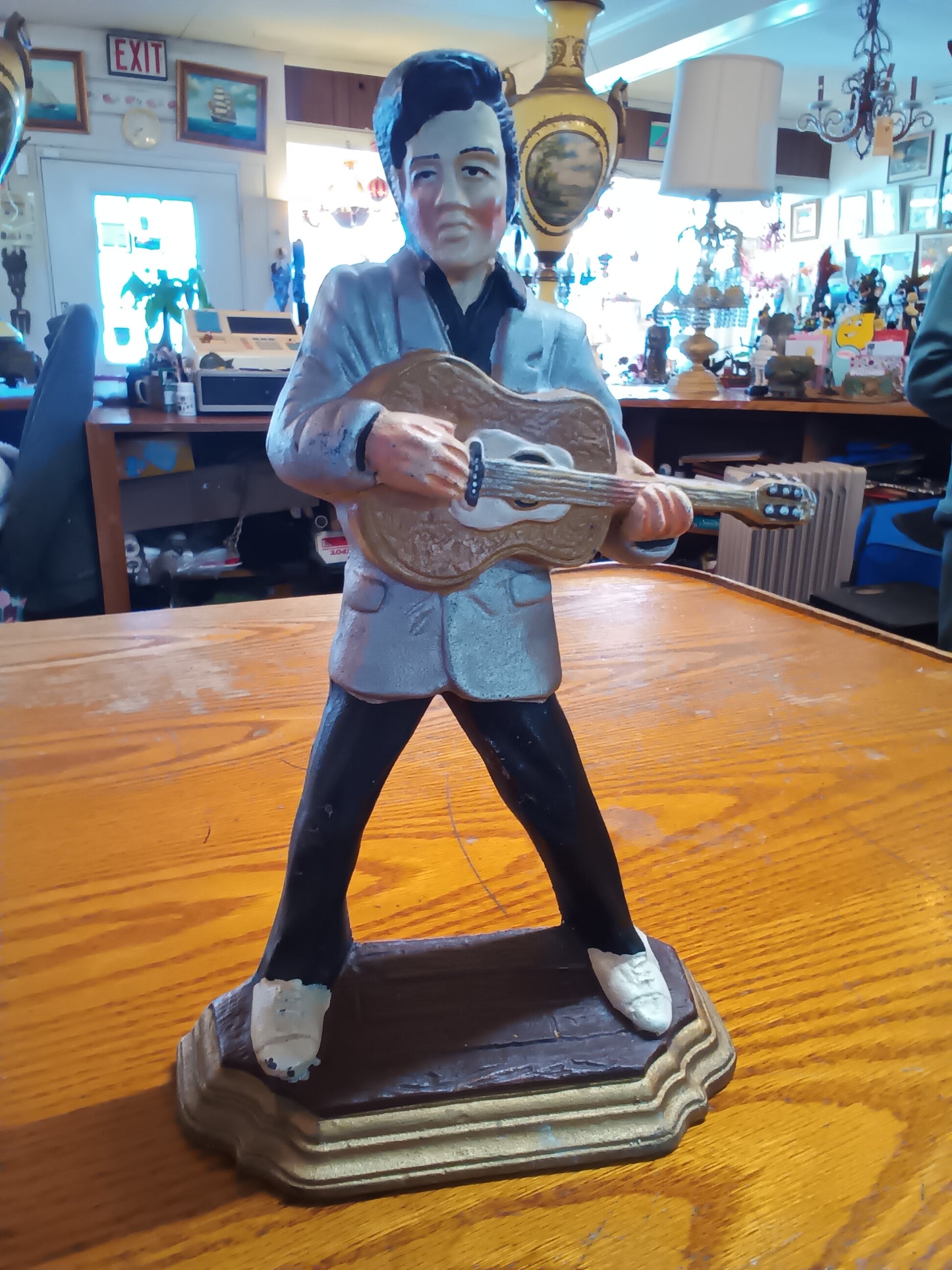 Cast Iron Elvis Door Stopper