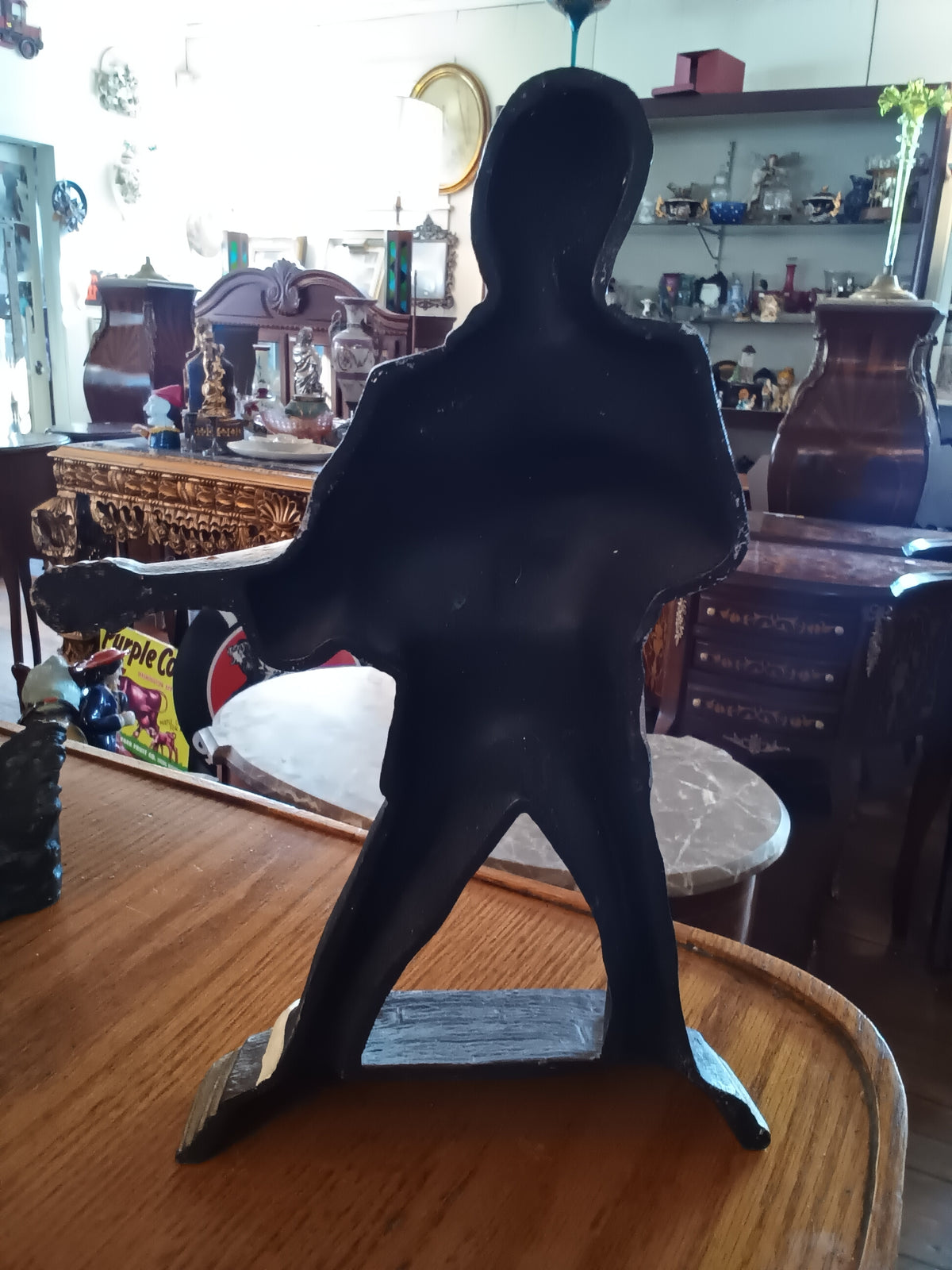 Cast Iron Elvis Door Stopper