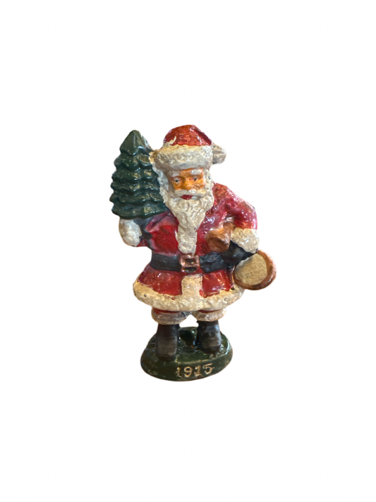 Lead Old Fashion Santa Claus 1915-Jantiques LLC.