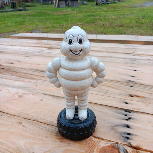 Michelin Man Standing on Tire Bank-Jantiques LLC.