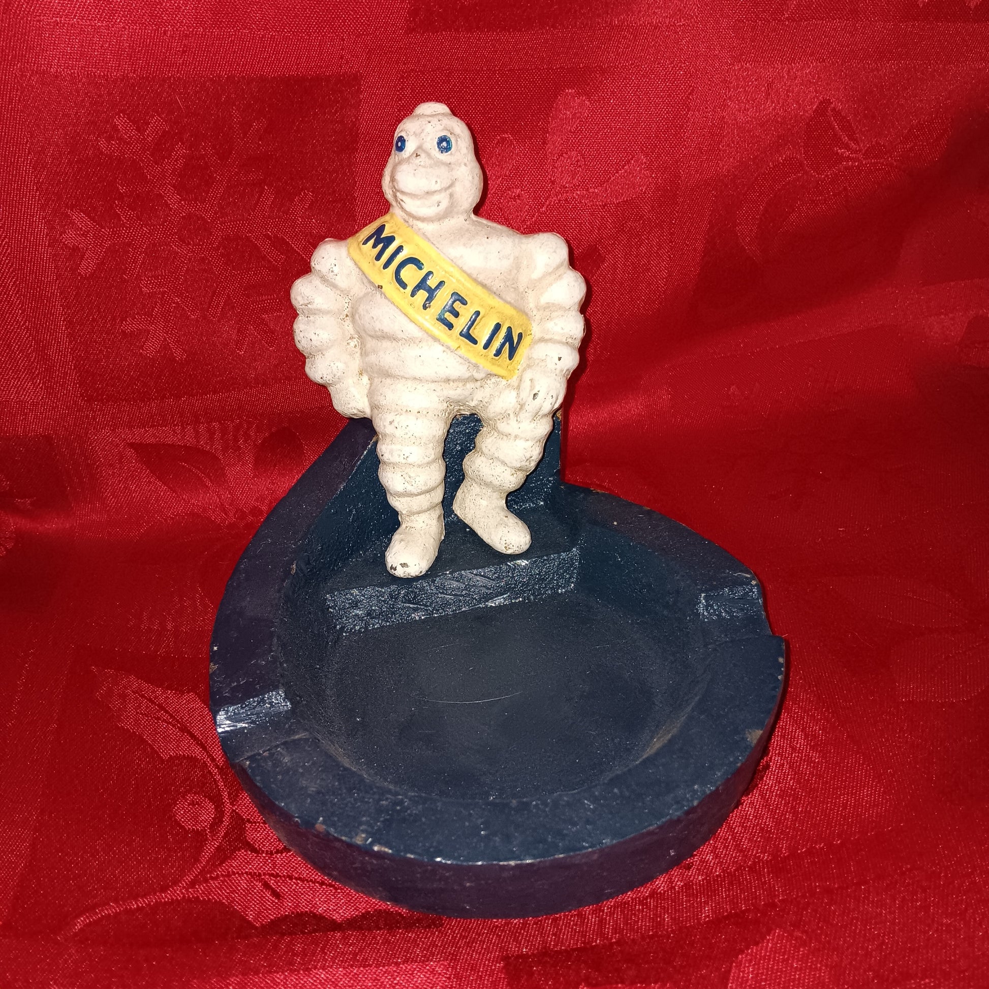 Michelin Ashtray - Cast Iron Ashtray Michelin Man-Jantiques LLC.