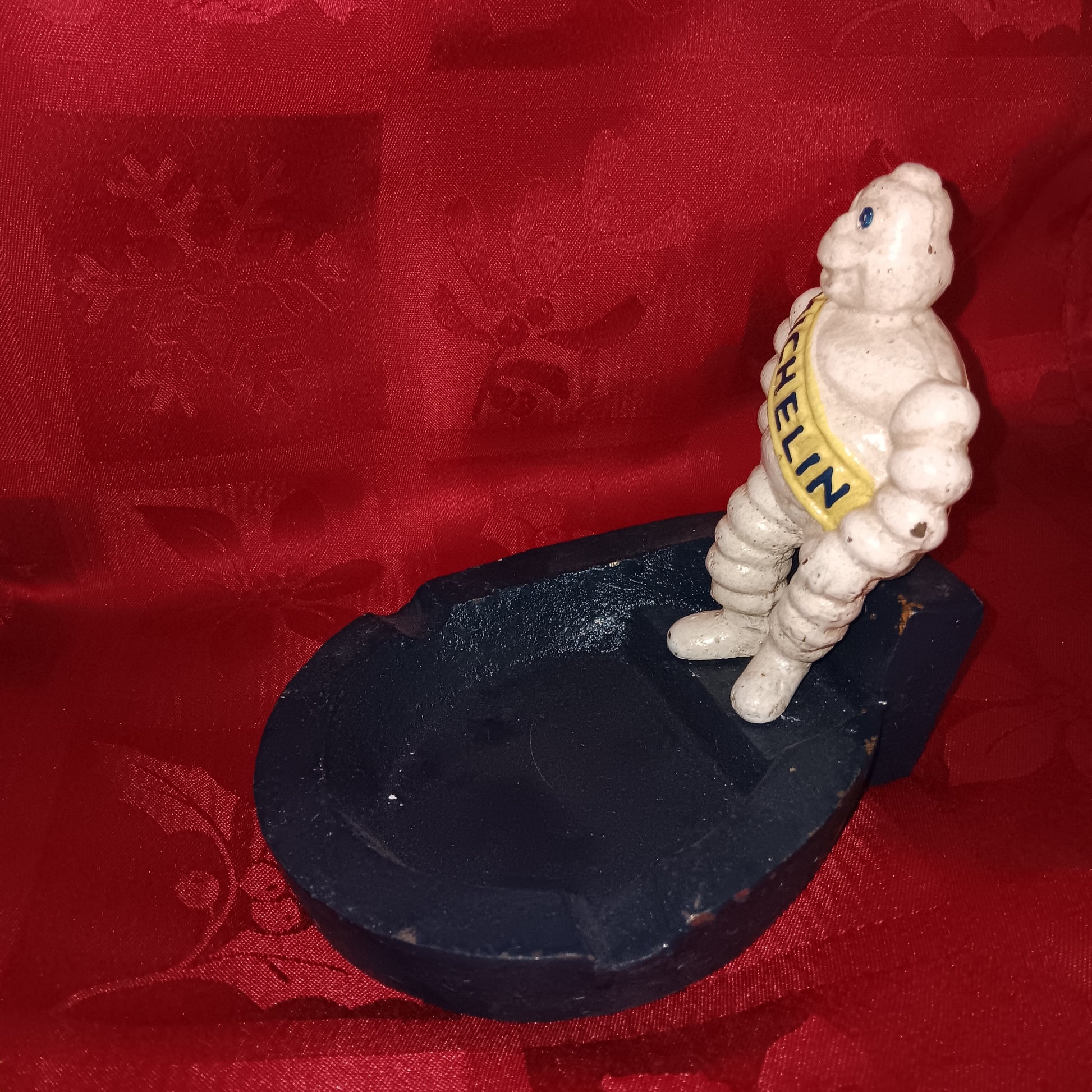 Michelin Ashtray - Cast Iron Ashtray Michelin Man-Jantiques LLC.