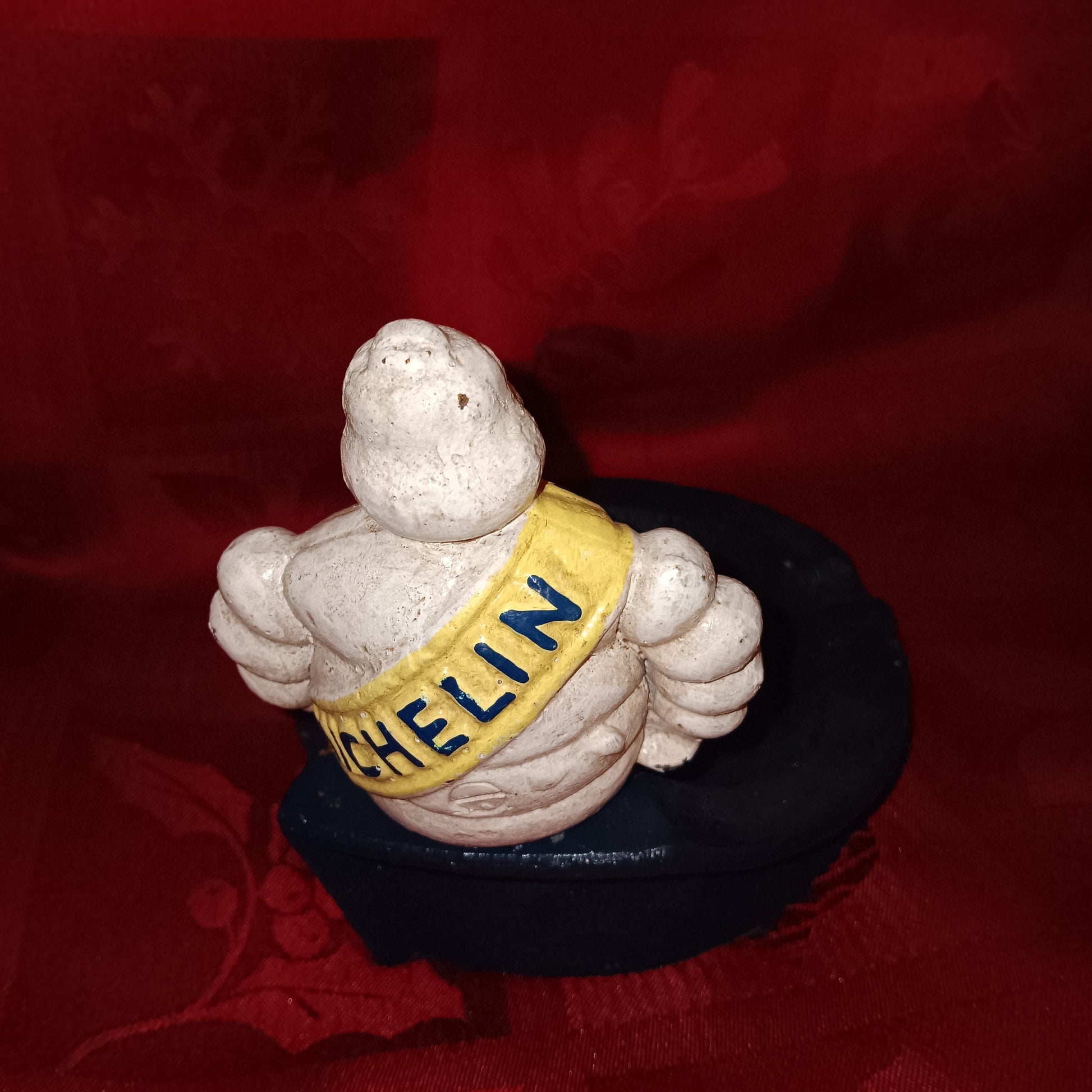 Michelin Ashtray - Cast Iron Ashtray Michelin Man-Jantiques LLC.