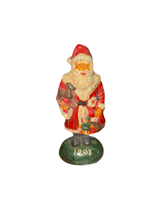 Lead Old Fashion Santa Claus 1905-Jantiques LLC.