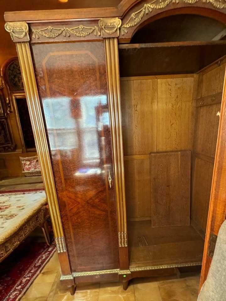 Antique Empire Mahogany Armoire-Jantiques LLC.