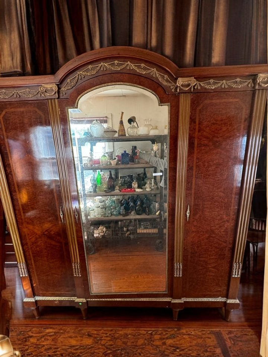 Antique Empire Mahogany Armoire-Jantiques LLC.