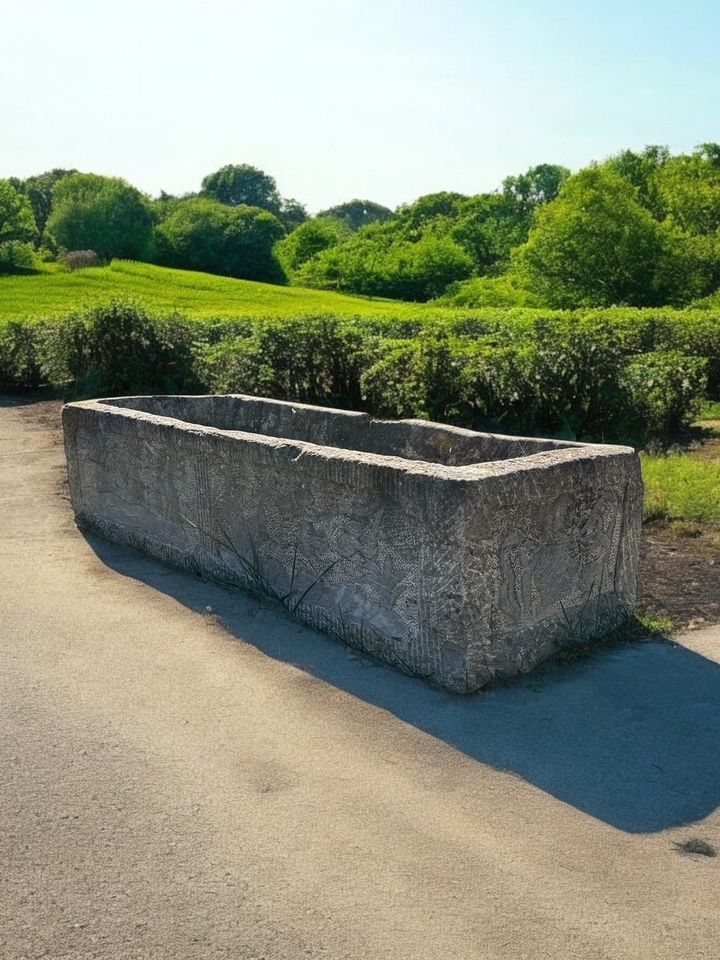 Antique Granite Garden Planter-Jantiques LLC.