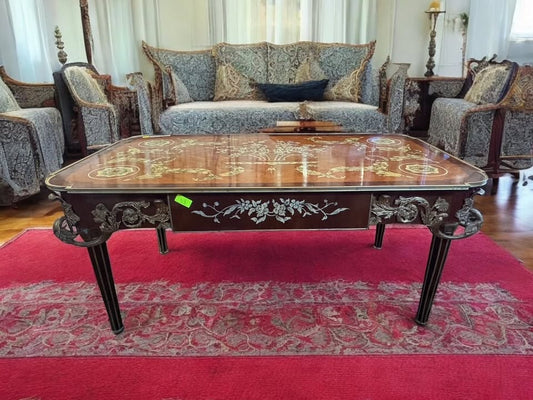 Ornate Inlaid Table