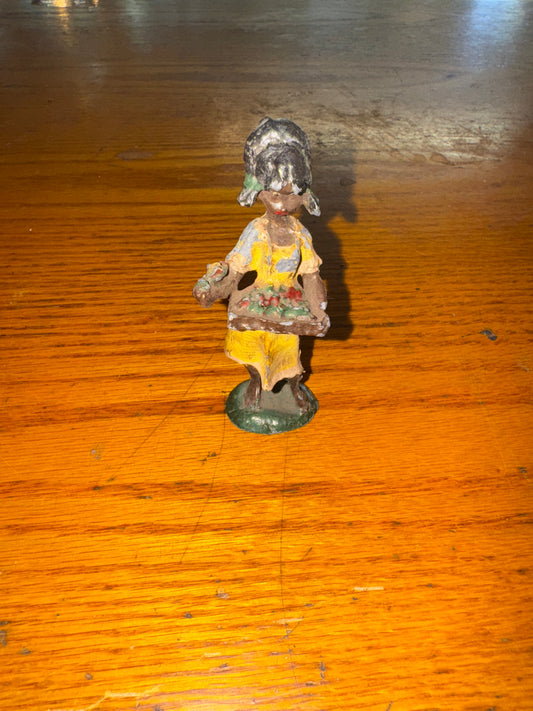Lead Black Americana flower girl