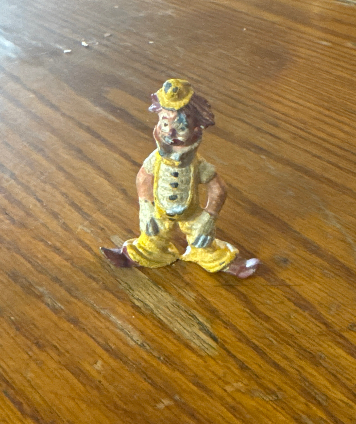 Solid Lead Clown Statue