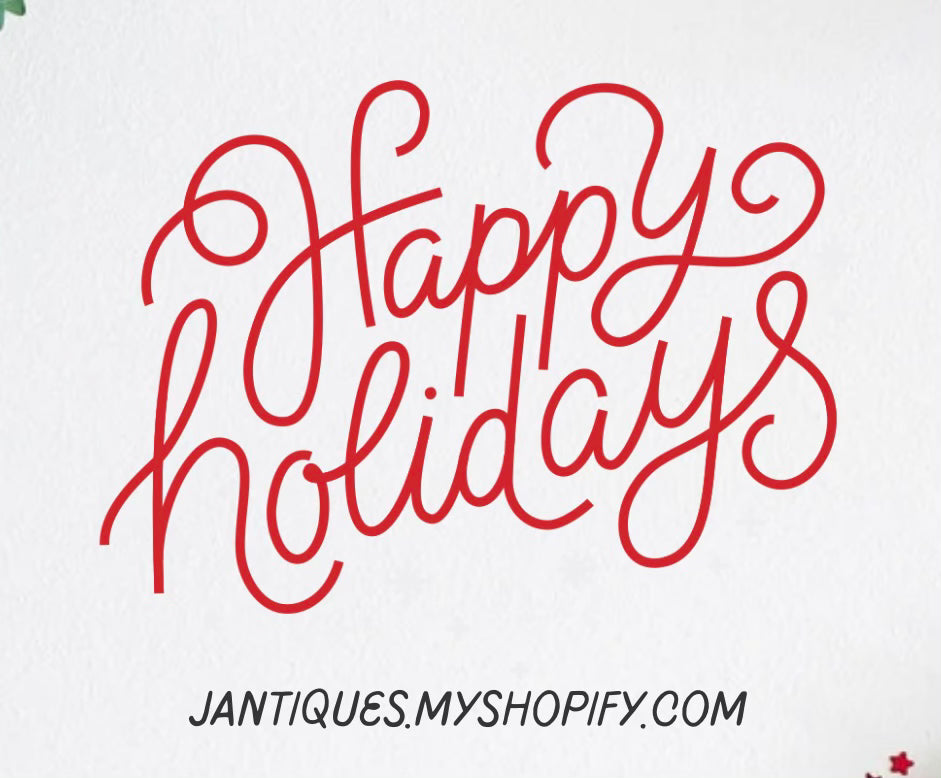 Happy Holidays With Jantiques Gift Card-Jantiques LLC.