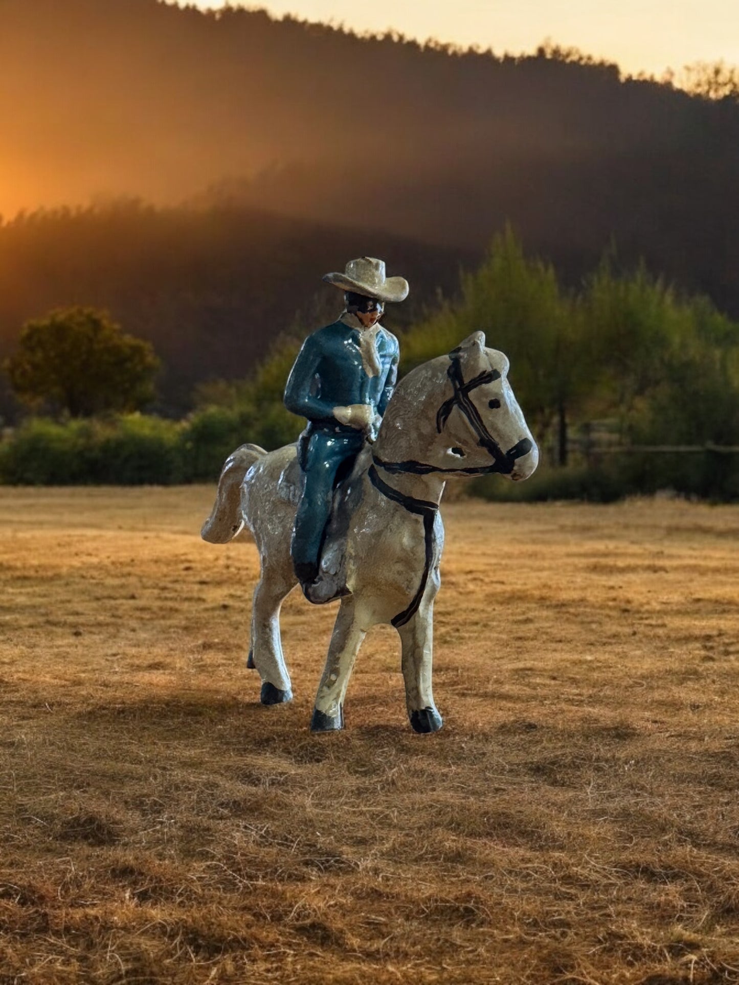 Lead Lone Ranger Figure