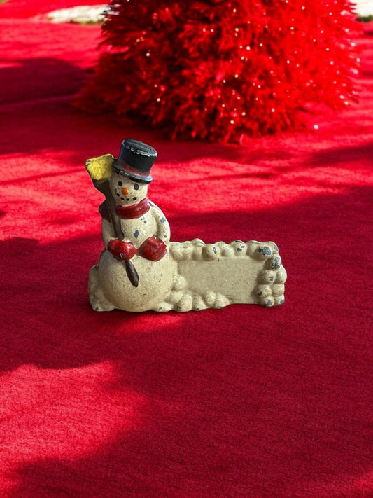 Lead Vintage Snowman-Jantiques LLC.