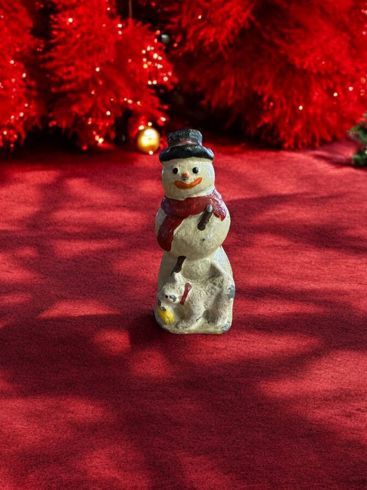 Lead Vintage Snowman-Jantiques LLC.