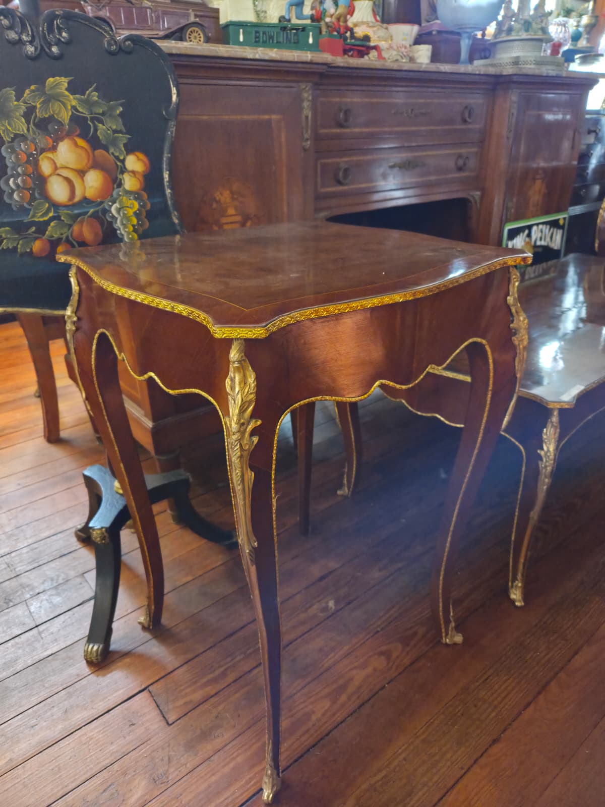Louis XV Style coffee Table and with 2 end table Set