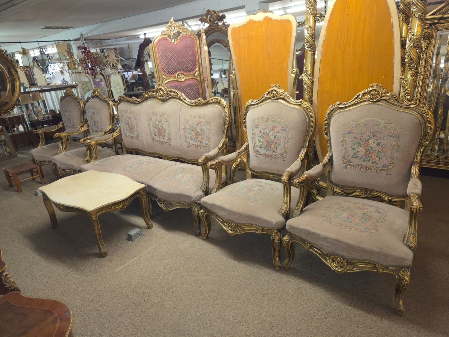 Antique Living Room Set