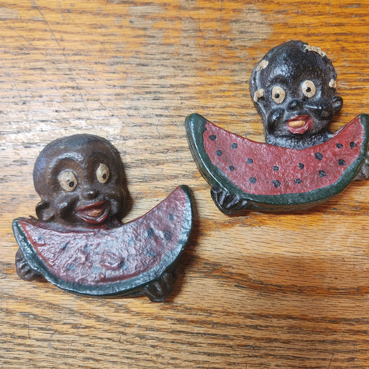 Lead Black Americana Watermelon Hook