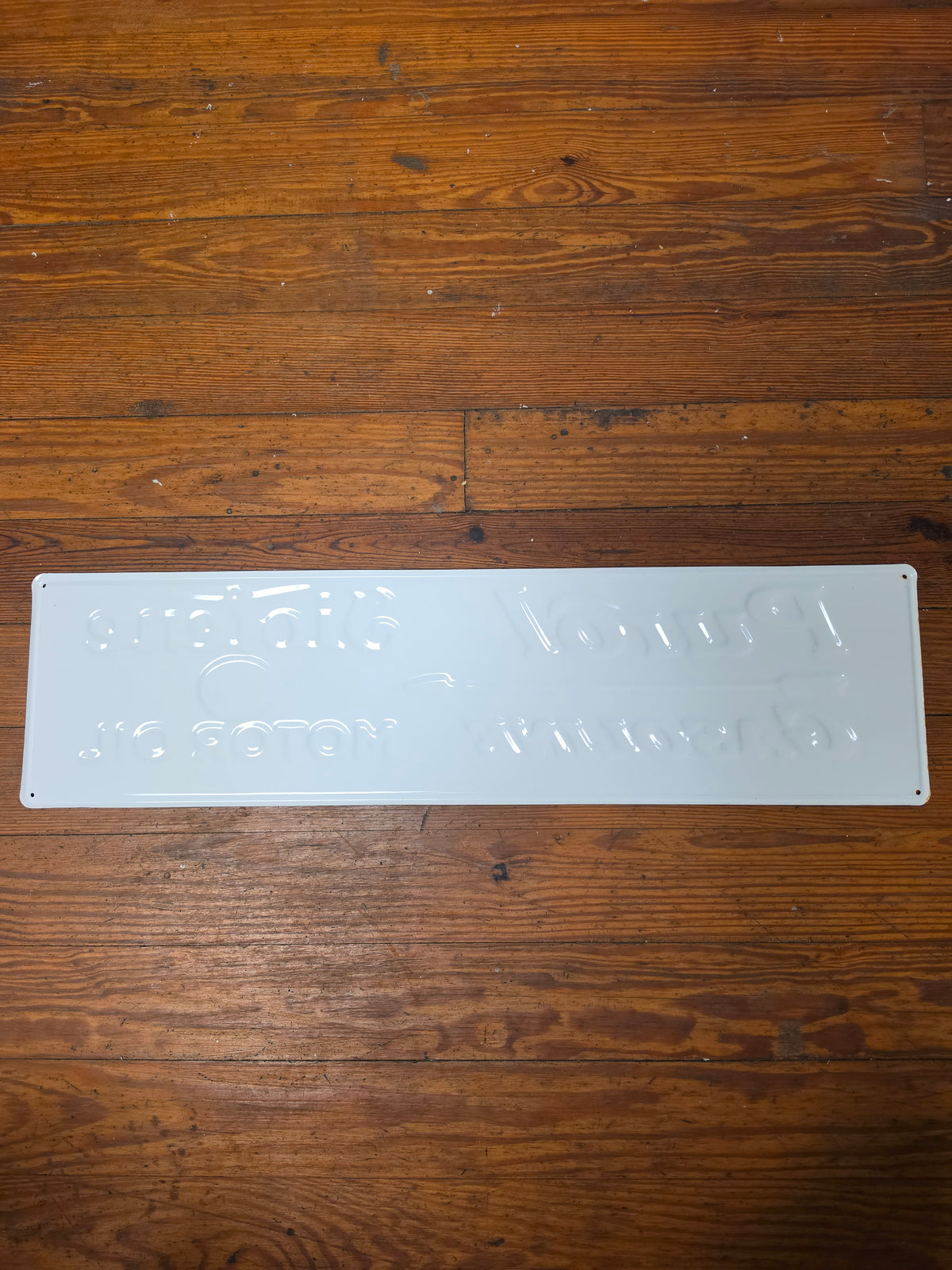 PUROL Gasoline/TIOLENE Motor oil metal sign