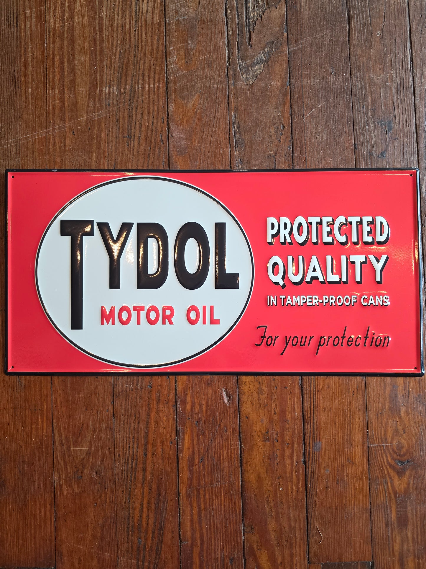 Tydol Motor Oil Metal sign