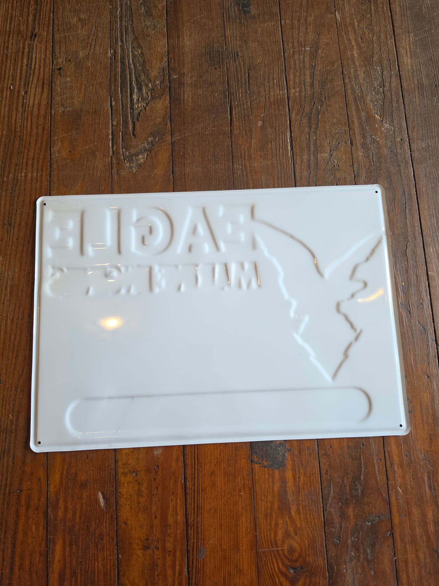 Metal sign For Eagle Marine Engines