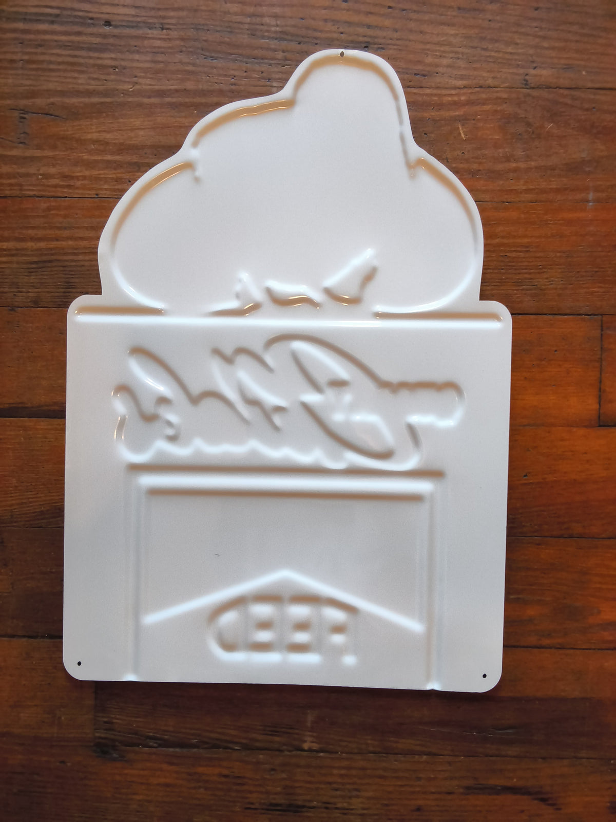 Butter Cup Feed Metal Sign