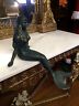 Iron Cast Statue - Mermaid Sitting Hand Decor-Jantiques LLC.