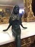 Iron Cast Statue - Mermaid Sitting Hand Decor-Jantiques LLC.