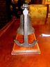 Anchor BELL - Table Top Anchor Bell with Wooden Base-Jantiques LLC.