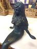 Iron Cast Statue - Mermaid Sitting Hand Decor-Jantiques LLC.