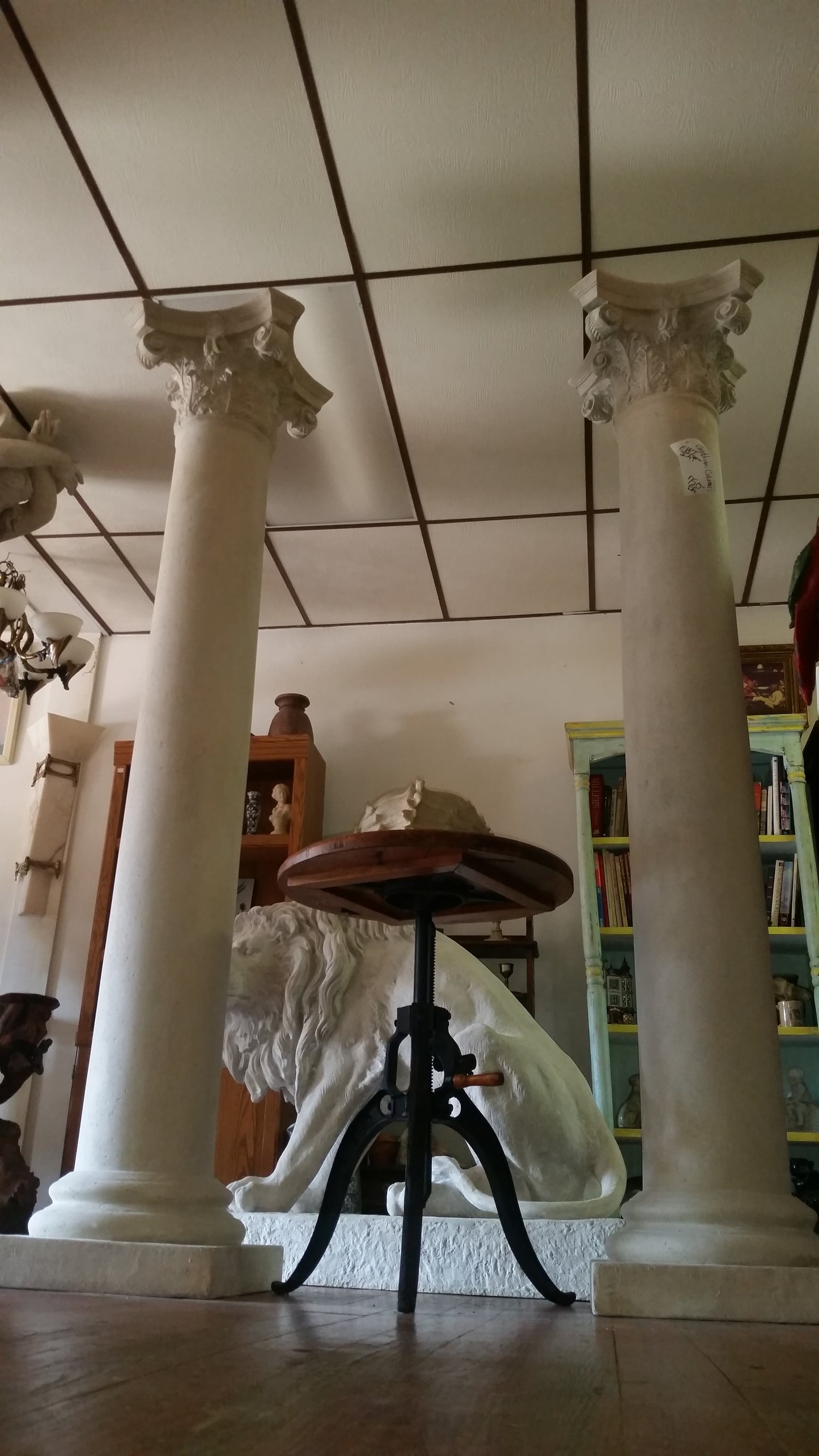 Fiberglass - Set of Four Corinthian Columns-Jantiques LLC.