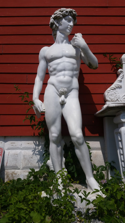 Marble Statue - David Statue-Jantiques LLC.